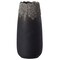 Uniquewise Contemporary Black Table Vase with Dripping Crystal Look and Scalloped Opening Design, 8 Inch QI004358.M - alternate 3